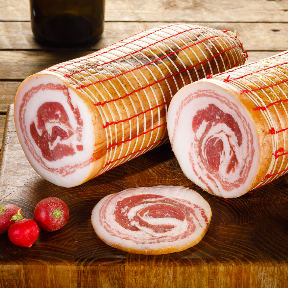 Pancetta Arrotolata a metà | Il Sapere del Norcino